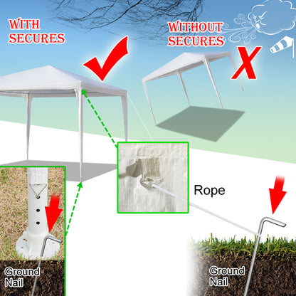 Four Sides Portable Home Party Use Waterproof Tent - HomeBrainsandBrawn
