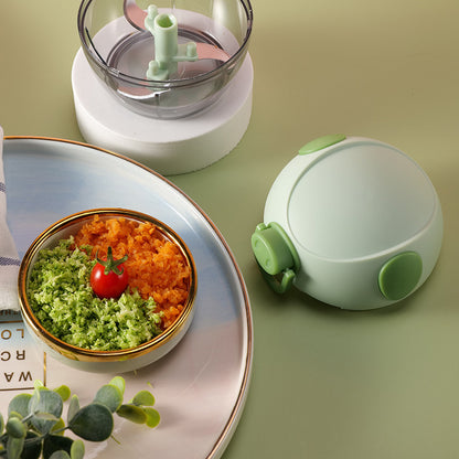 Manual Meat Mincer Garlic Chopper Rotate Garlic Press Crusher Vegetable Onion Cutter - Home Brains And Brawn