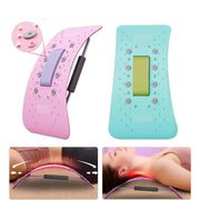 Back Cracker New Back Massager Lumbar Neck Stretcher Spine Board Back Support Relax Cervical Masajeador Fitness Stretching Massage - Home Brains And Brawn