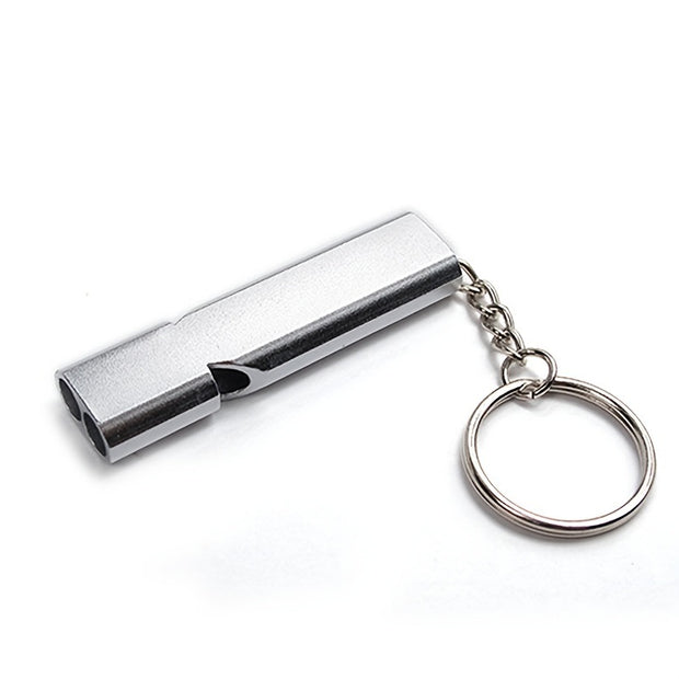 Portable Aluminum Safety Whistle - Home Brains And Brawn