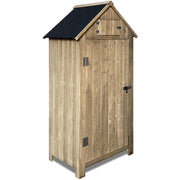 Compact Outdoor Garden Tools Storage Shed - Home Brains And Brawn