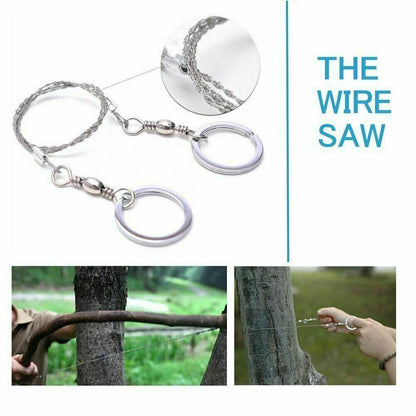 Outdoor Emergency Survival Gear Kit Camping Tactical Tools - HomeBrainsandBrawn