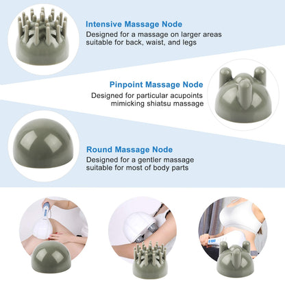 Electric Massager Handheld Full Body Percussion Massager - Home Brains And Brawn
