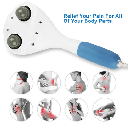 Electric Massager Handheld Full Body Percussion Massager - Home Brains And Brawn