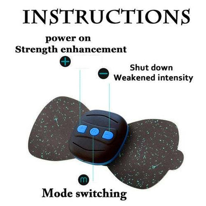 USB Rechargeable TENS Body Massager Massage Patch Massagers - Home Brains And Brawn