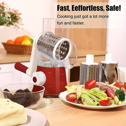 Vegetable Slicer; Multifunctional Fruit Slicer; Manual Food Grater - Home Brains And Brawn