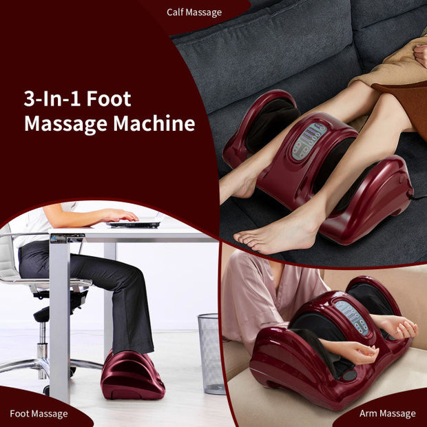 Therapeutic Shiatsu Foot Massager with High Intensity Rollers - Home Brains And Brawn