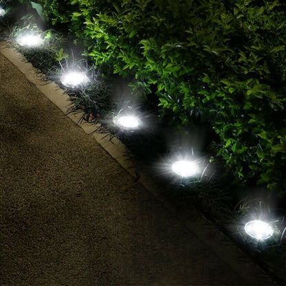 Solar Powered Ground Light Outdoor - Home Brains And Brawn