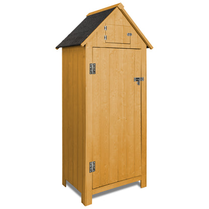 Compact Outdoor Garden Tools Storage Shed - Home Brains And Brawn