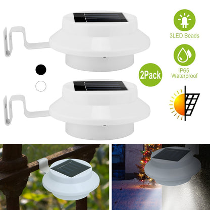 Solar Powered Gutter Lights Outdoor - Home Brains And Brawn