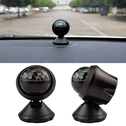 Multifunctional Adjustable Dash Compass - Home Brains And Brawn