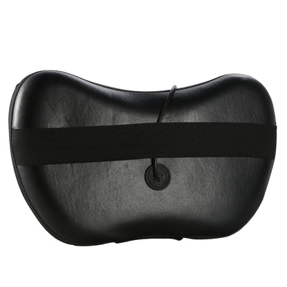 Back Neck Massage Pillow Kneading Massager In-Car Thermotherapy Massage Pillow w/ Car Charger US Plug - Home Brains And Brawn