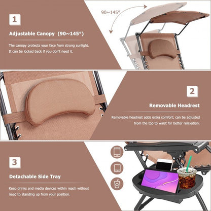 Folding Recliner Lounge Chair - HomeBrainsandBrawn