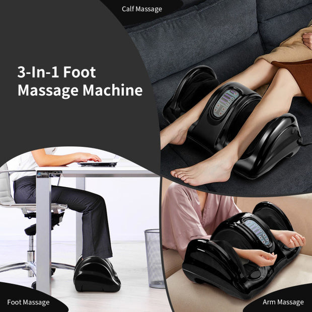 Therapeutic Shiatsu Foot Massager with High Intensity Rollers - Home Brains And Brawn