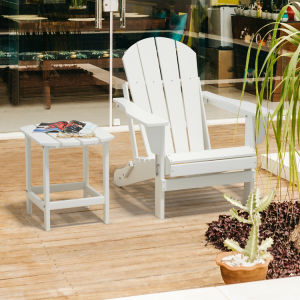 Adirondack Outdoor Side Table - HomeBrainsandBrawn
