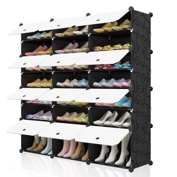 7 Tiers Portable Shoe Rack - Home Brains And Brawn