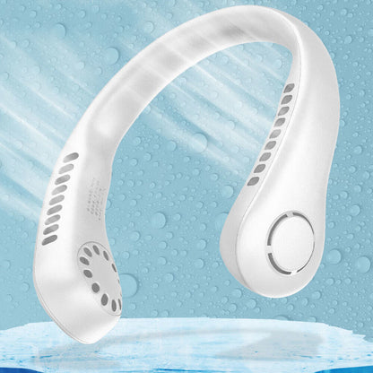 Portable Hanging Neck Fan Mini Cooling Air Cooler USB - Home Brains And Brawn