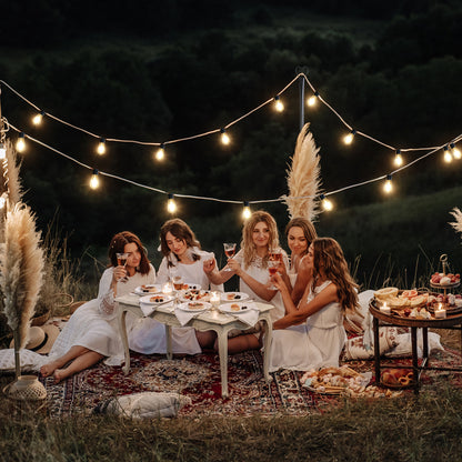 Set of 6 RC String Light Pole - HomeBrainsandBrawn