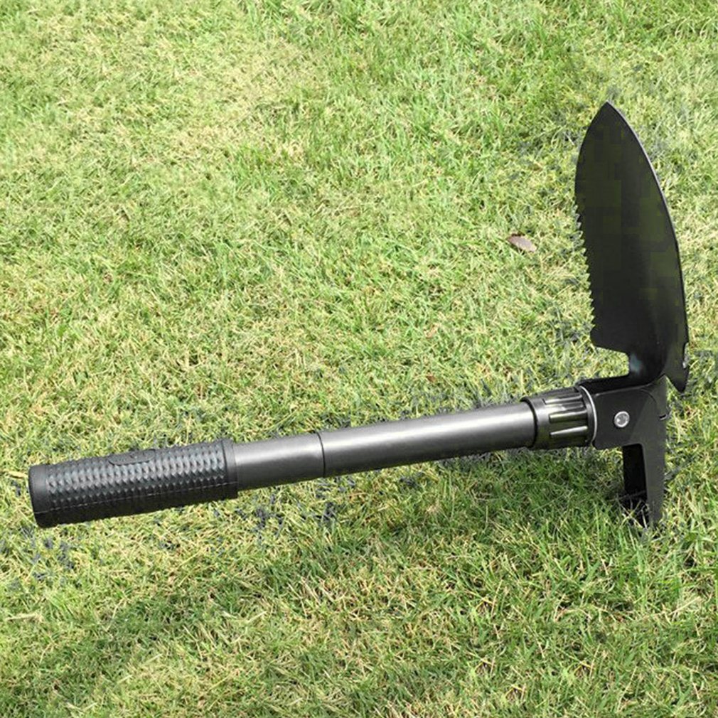 Multi-Function Military Portable Folding Camping Shovel; Garden Outdoor Tool