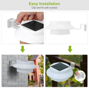 Solar Powered Gutter Lights Outdoor - Home Brains And Brawn