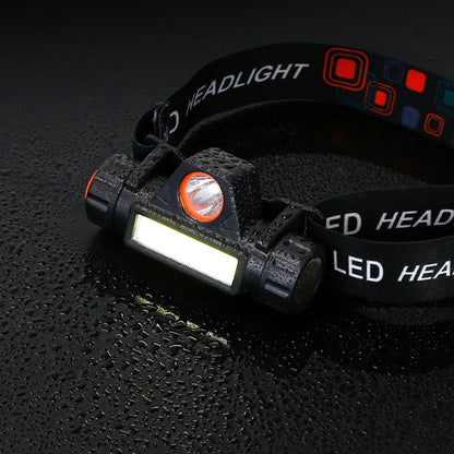 2 Packs Rechargeable Headlamp IPX4 Waterproof Headlight Flashlight - Home Brains And Brawn