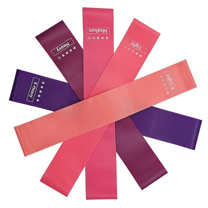 5pcs/set Different Stretch Band; Resistance Tape - Home Brains And Brawn