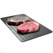 Fast Defrost Tray Fast Thaw Frozen Food Meat Fruit Quick Defrosting Plate - Home Brains And Brawn