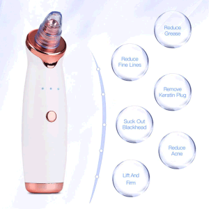 Electric Blackhead Remover Pore Vacuum Suction Diamond Dermabrasion Face Cleaner - Home Brains And Brawn