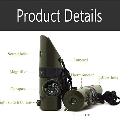 Portable Multifunctional Compass - Home Brains And Brawn