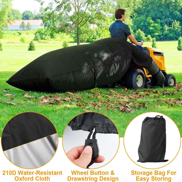 Lawn Tractor Leaf Bag 54 Cubic Feet Standard Garden Waste Collection Bag - HomeBrainsandBrawn