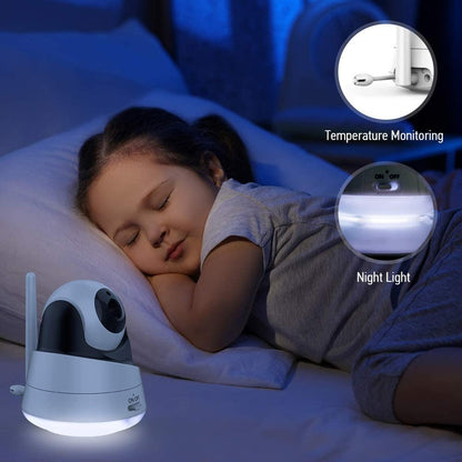 3.5" Baby Monitor with Camera and Audio Night Vision - Home Brains And Brawn