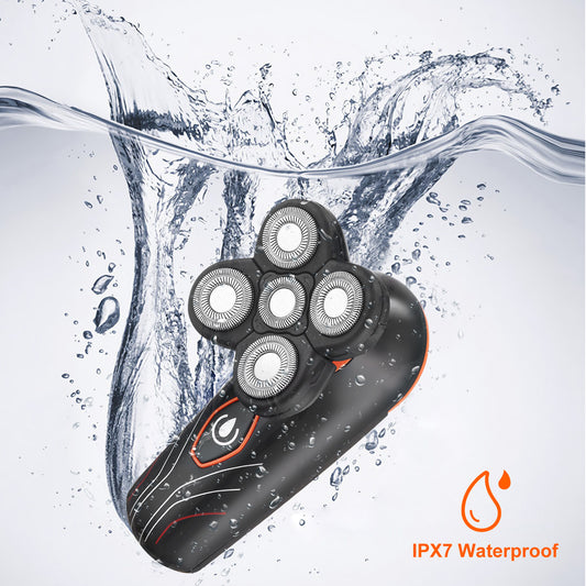 4D Electric Shavers Razor IPX7 Waterproof Wet & Dry - Home Brains And Brawn
