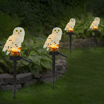 Solar Powered Owl Garden Light - HomeBrainsandBrawn