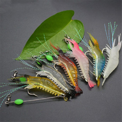 3pcs/7pcs Shrimp Lure Fishing Lures Artificial Bait - Home Brains And Brawn