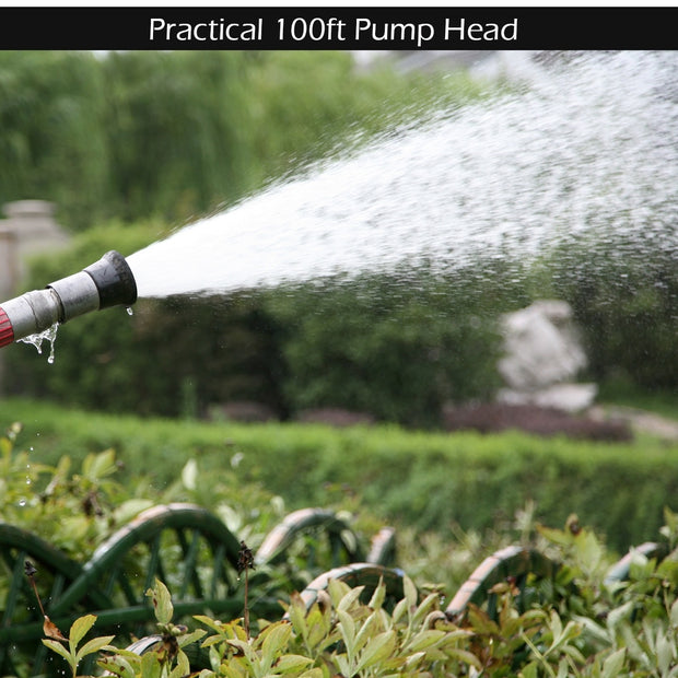 1200 W Garden Water Pump Shallow Well Pressurized Irrigation - Home Brains And Brawn
