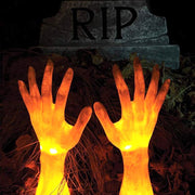 Solar Devil Hand Claw Resin Ornament Halloween Decoration - HomeBrainsandBrawn