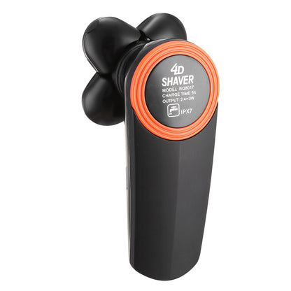 4D Electric Shavers Razor IPX7 Waterproof Wet & Dry - Home Brains And Brawn