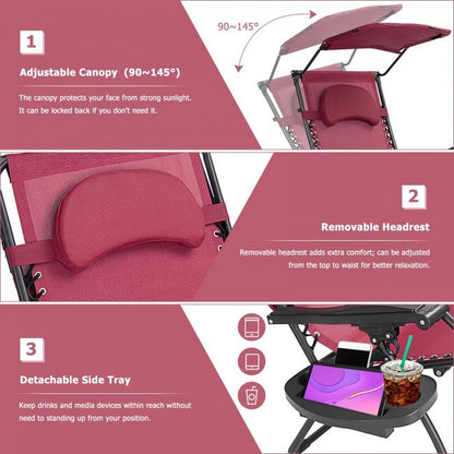 Folding Recliner Lounge Chair - HomeBrainsandBrawn
